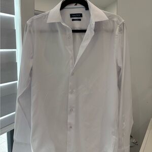 Nautica White Dress Shirt Classic Elegance